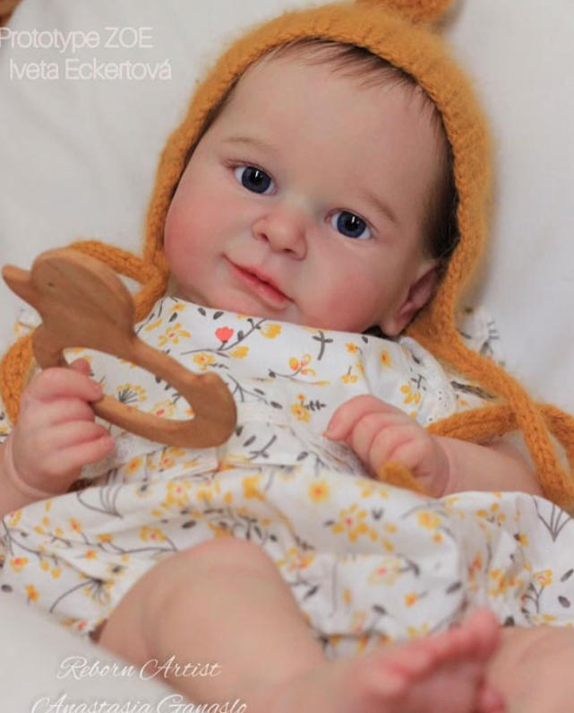 Zoe Baby Products - Kit Bambola Reborn Zoe NPK Non