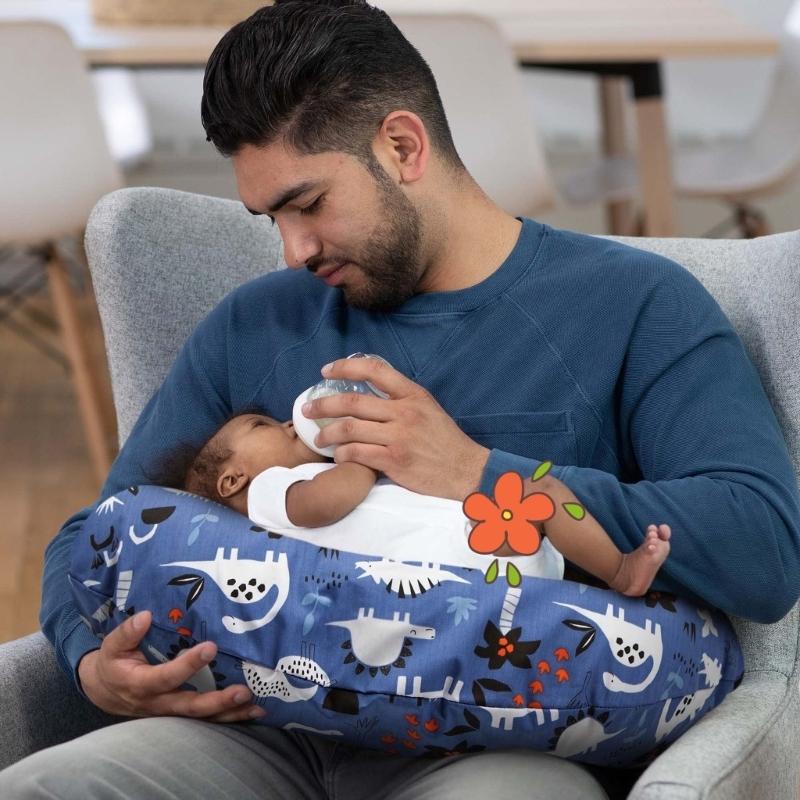 Nursing Pillow Breastfeeding - Fodera per cuscino per allattamento traspirante
