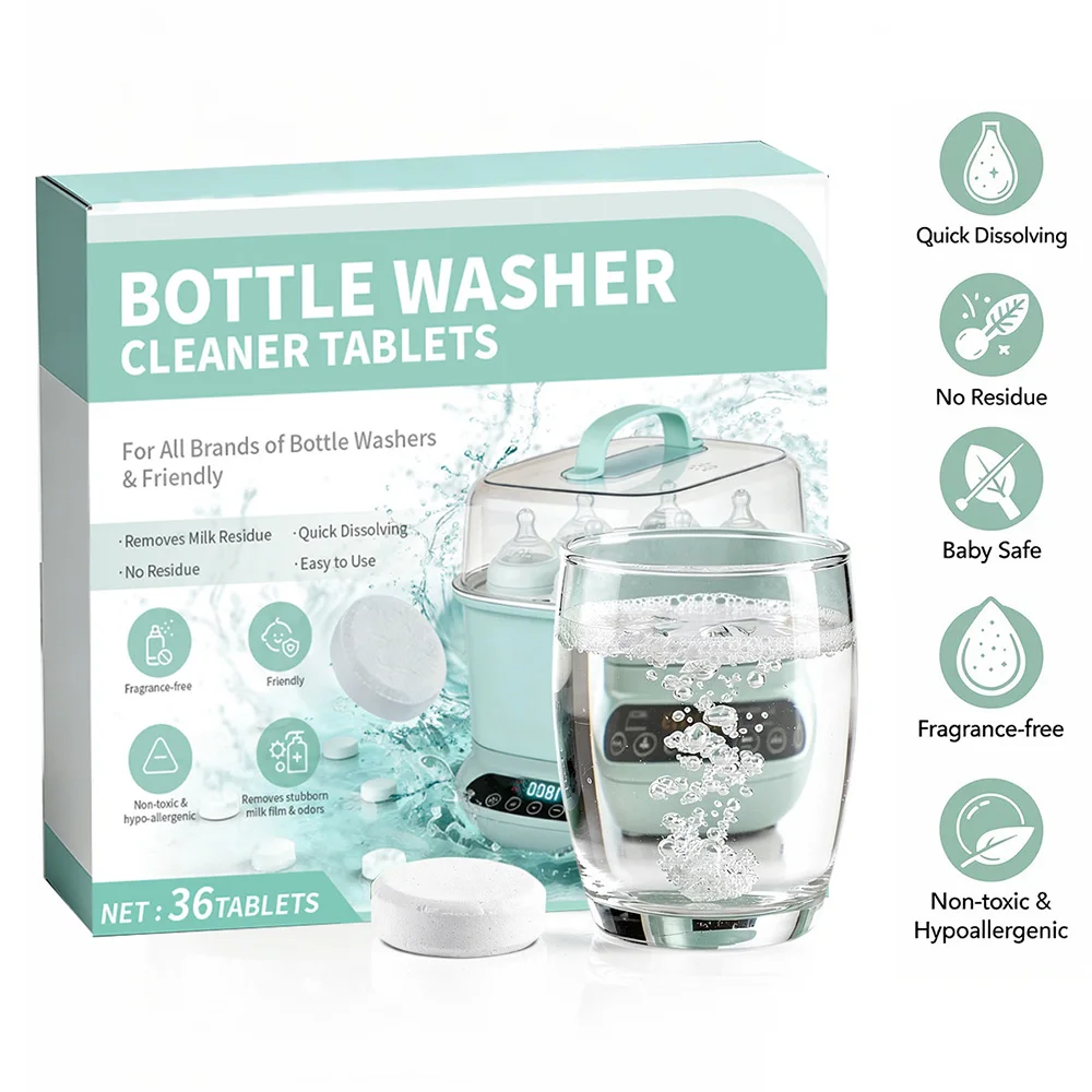 Zwitsal Baby Products - Compresse disincrostanti per biberon, compresse detergenti