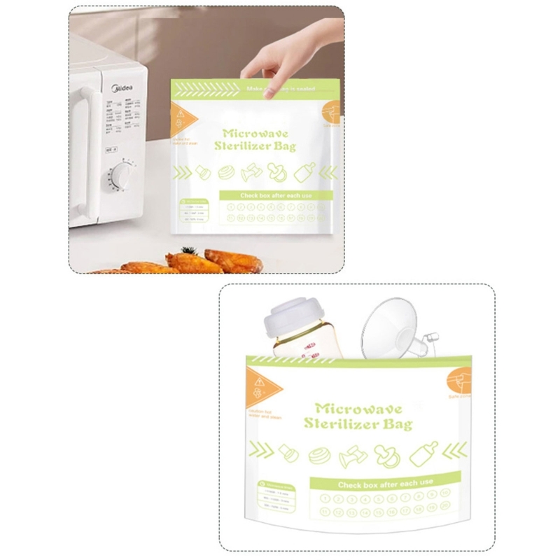 10 fogli/set sacchetti riutili - Zwitsal Baby Products recensione e prezzo