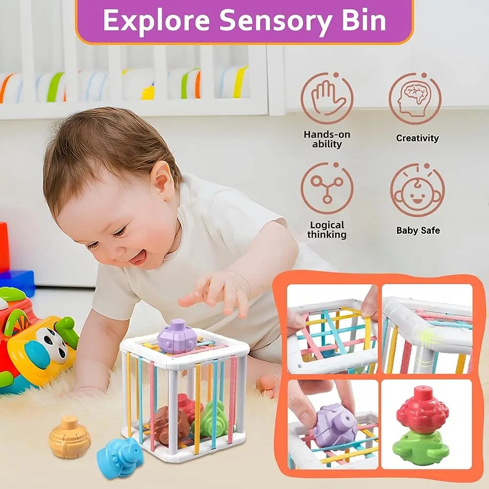 Cubo Montessori Arcobaleno Col - Baby Products Toys recensione e prezzo